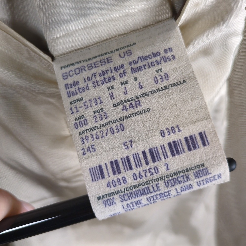 Hugo Boss Scorsese 44R 100% Wool 3 Button Blazer Brown Sport Coat Jacket USA - Picture 6 of 9